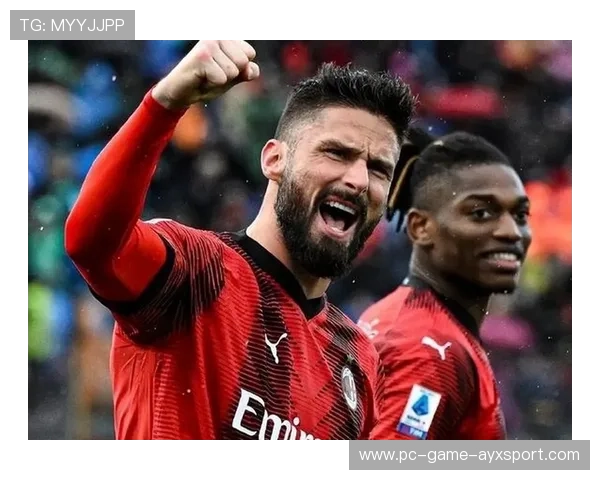 AC米兰角球攻势猛烈，吉鲁抢点再下一城